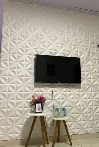 Revestimento em gesso 3D