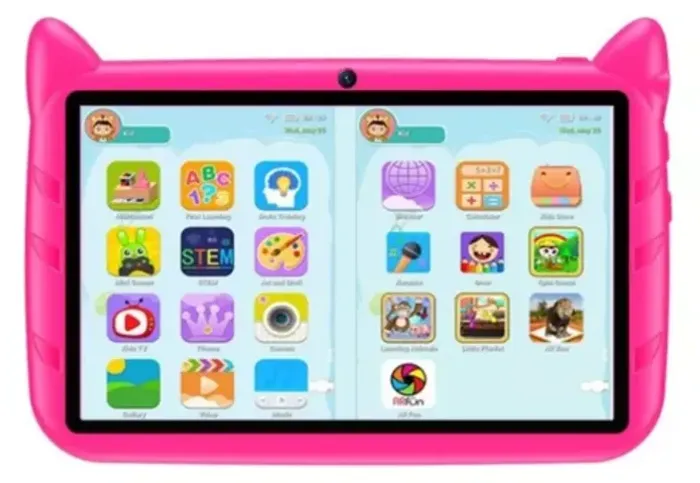 Tablet Infantil Tela De 7 Polegadas Android 64 gb de Armazenamento 4gb de ram