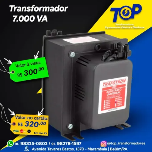 Transformador 7000va (COM GARANTIA)