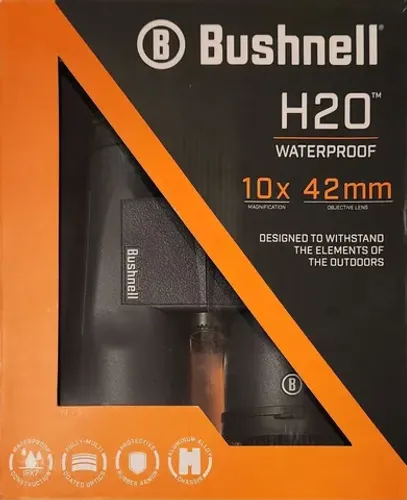 Binóculo Bushnell H2O Alumínio - 10X42mm | 150142R