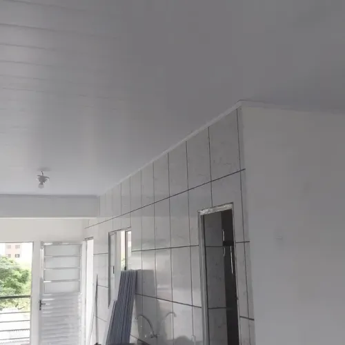 Forro de pvc instalado