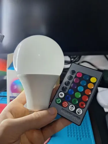 Lâmpada LED RGB Grande