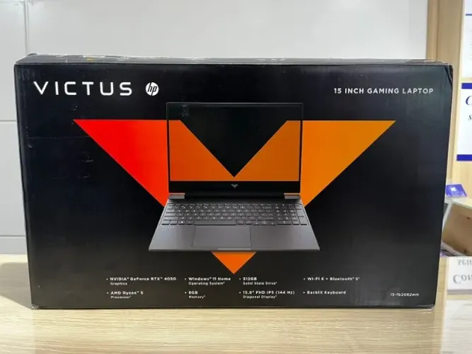 Notebook Virtus HP DDR5, 512gbSSD, 8gb, Ryzen 5, RTX 4050 6gb - Parcela sem Juros, LOJA