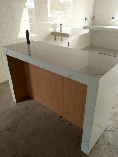 Balcão de Cozinha em porcelanato 