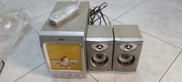 Sistema de Som Dream 2.1 com Subwoofer - Completo com Controle Remoto Vendo