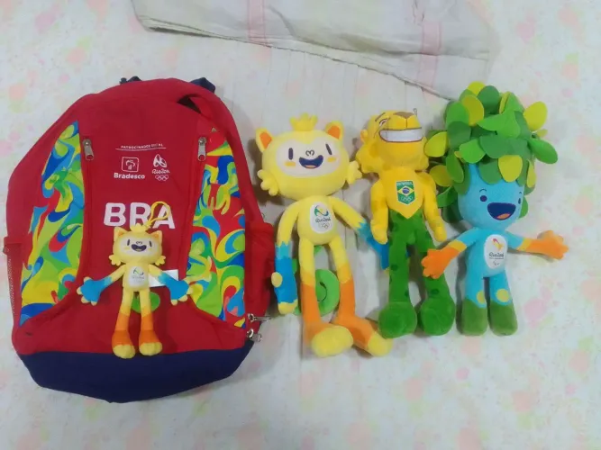 Mascotes oficial Rio 2016.