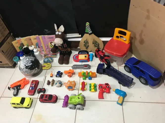 Lote de brinquedo todos por 80,00 entrego Águas lindas, Ceilândia e Asa norte 