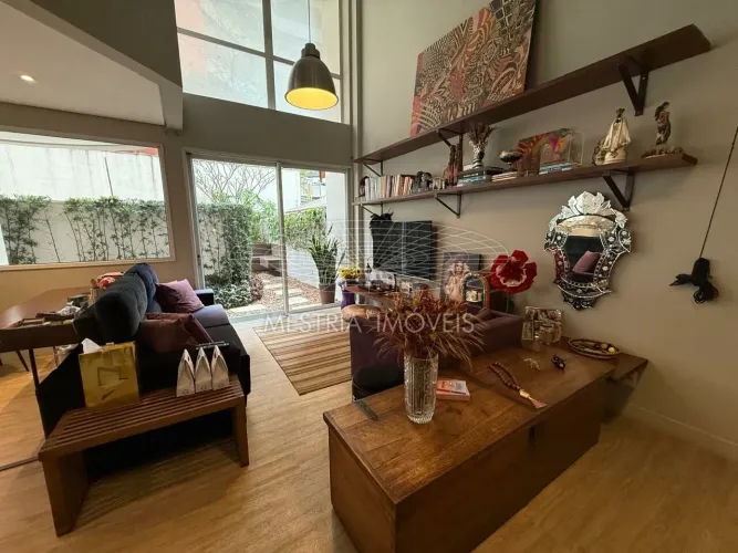 Locação mobiliada com muito bom gosto - Garden duplex com deliciosa área externa!