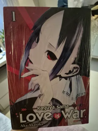 Mangá Kaguya-sama Love is War Vol. 1 Novo no plástico 