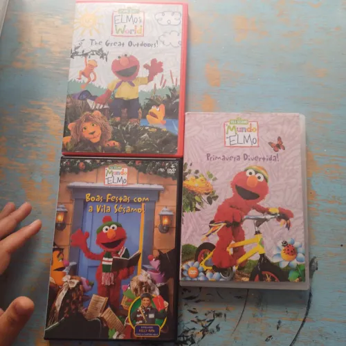 Coleção DVDs vila Sesamo