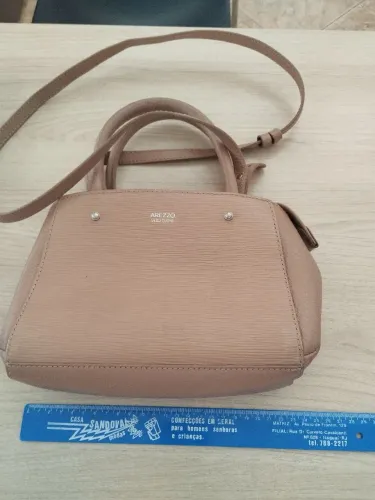 BOLSA AREZZO - couro legítimo (ombro e mão)