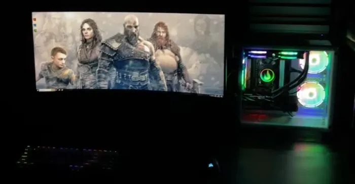 PC GAMER com MONITOR 34 POLEGADAS 