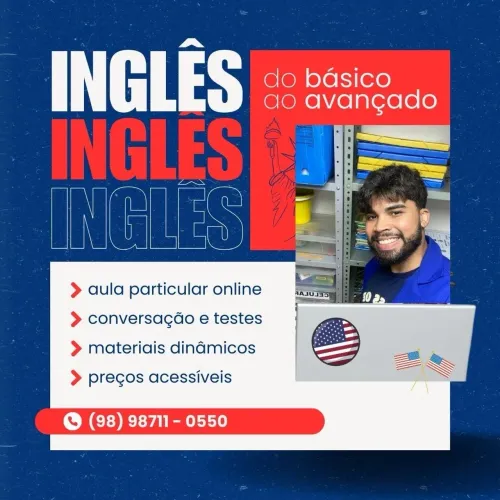 Aulas de Inglês ou Francês 
