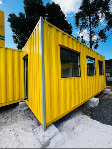 Sala container com 6 metros