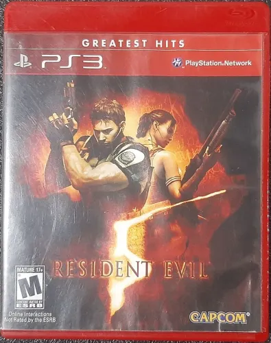 Resident Evil 5 - ps3 - semi-novo