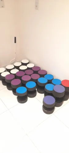 Par halteres 5kg (novos)