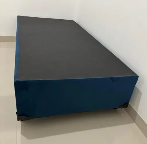 Base pra colchão solteiro- Azul