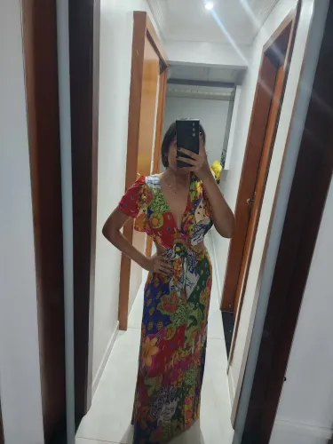 Vestido farm longo