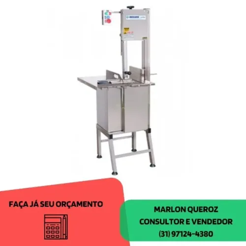 Serra Fita Beccaro com Pé Inox Bivolt