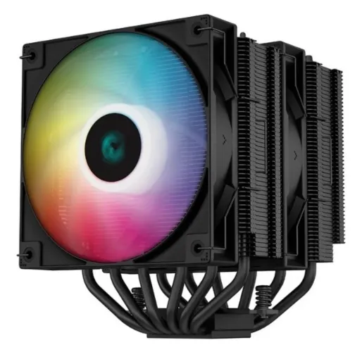 Air Cooler Deepcool Ag620 Bk Preto Dual Tower Argb