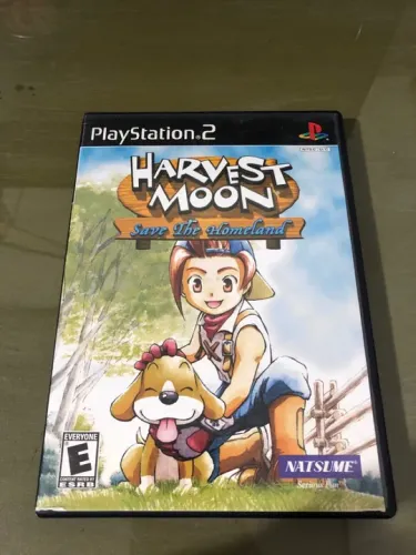 Jogo Harvest Moon: Save The Homeland PS 2 Black Label Americano