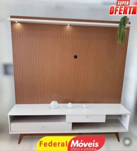 Painel de TV Novo - Sofisticação e Praticidade no Seu Ambiente 