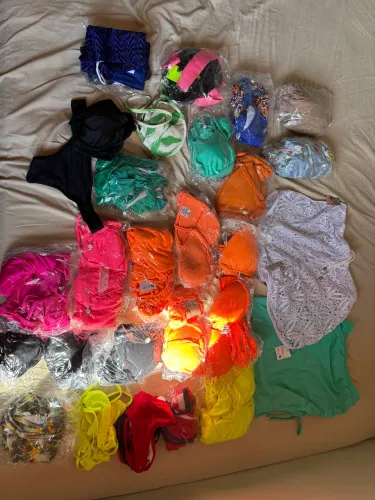 Estoque de loja moda praia