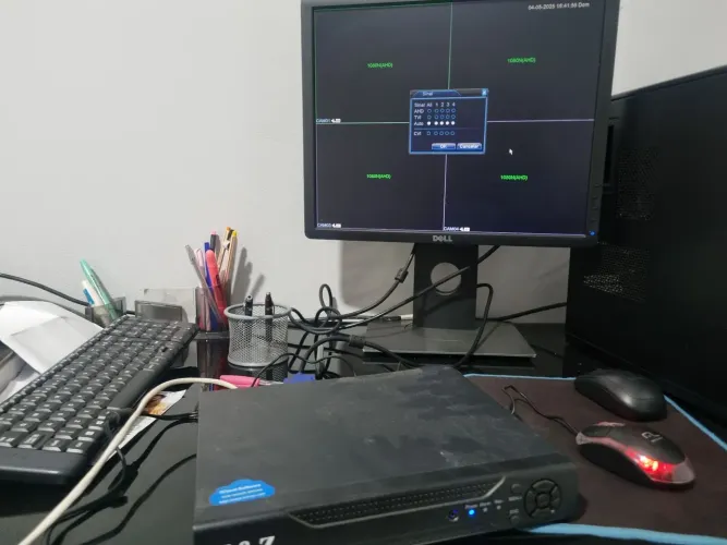 DVR 4 Canais 1080 - multiHD 