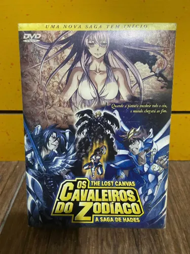 BOX CAVALEIROS DO ZODÍACO THE LOST CANVAS VOL. 1 - 3 DVDS