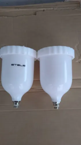 2 Copos/Canecas 500ml para pistola de pintura - rosca fêmea cor braca