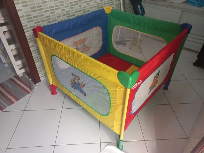 Berço de camping 