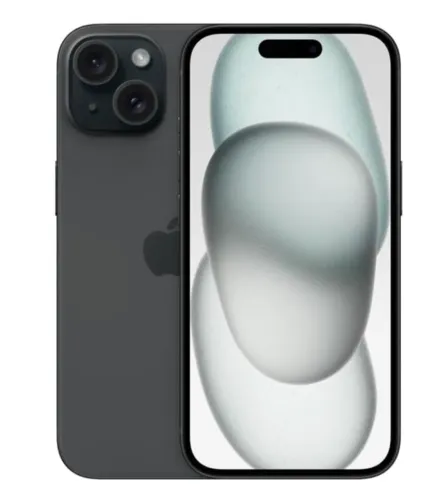 IPHONE 15 PRETO 128GB - ACOMPANHA CAPA ORIGINAL APPLE