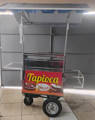 Carrinho de TAPIOCA, LANCHES, HOT-DOG