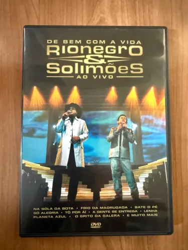 DVD Rionegro & Solimões - De Bem Com A Vida - Ao Vivo