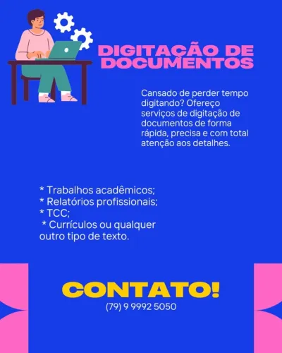 DIGITAÇÃO DE DOCUMENTOS