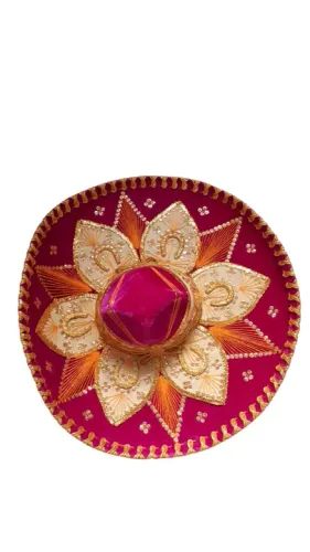 Sombrero Mexicano Importado/Charro Autêntico Artesanal  Adulto