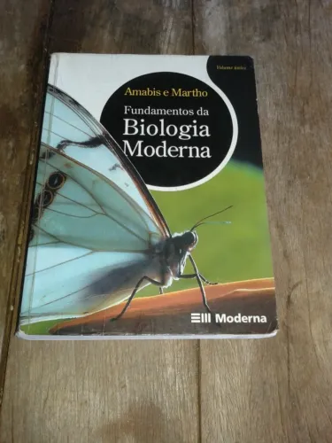 LIVRO BIOLOGIA AMÁBIS E MARTHO  VOLUME ÚNICO 