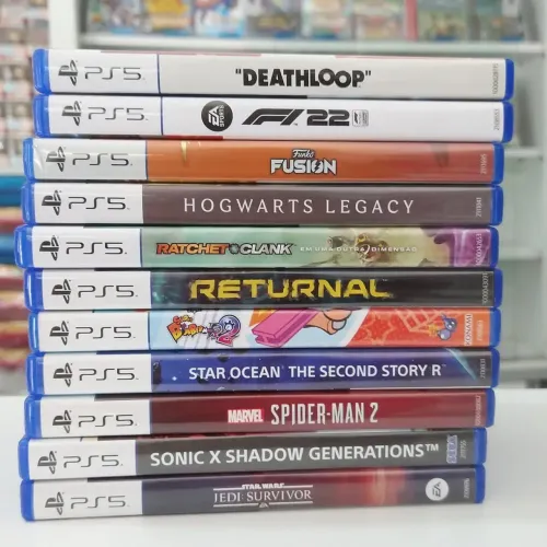 Games usados de Playstation 5 loja física
