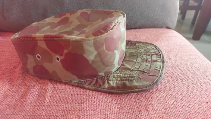 Boné camuflado ANTIGO DÉCADA DE 70 SÓ VENDA NÃO TROCO POR NADA 