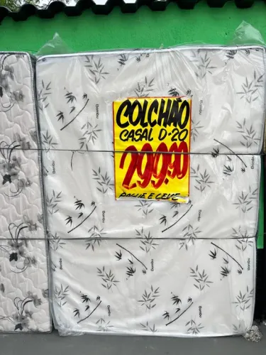 Colchão casal 138x188x12 D20 Lotus Nosso sonho a pronta entrega ou retirada em loja