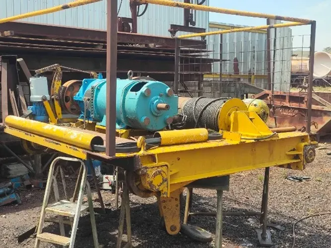 Carrinho para ponte rolante capac. 10 ton