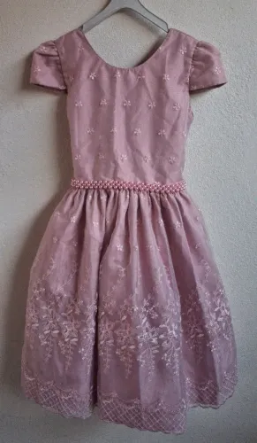 Vestido infantil rodado para festa