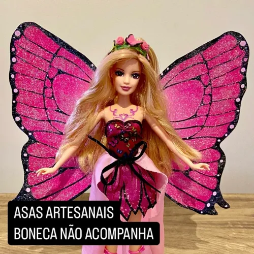 Asas Artesanais Barbie Butterfly Mariposa