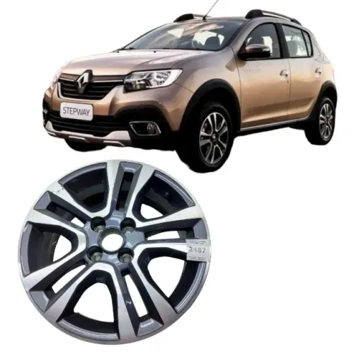 Roda Aro 16 Renault Sandero Stepway 4x100 2022    ETQ2487