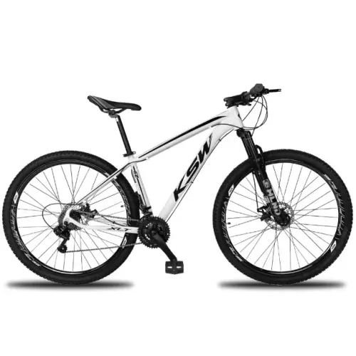 Bike Aro 29 KSW - 27v Alivio, K7, Trava e Freio Hidráulico! Ideal para Trilhas e Estradas