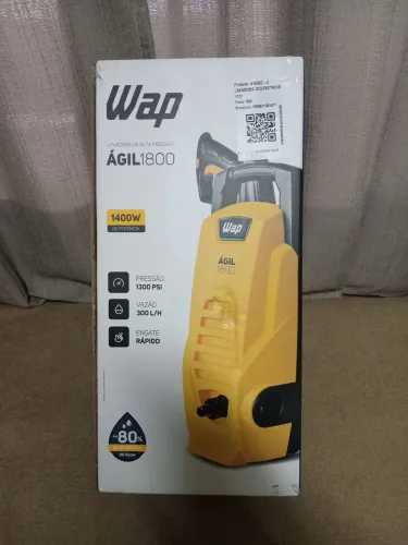 WAP LAVADORA DE PRESSAO NOVO NA CAIXA S/ USO .1.400 W.