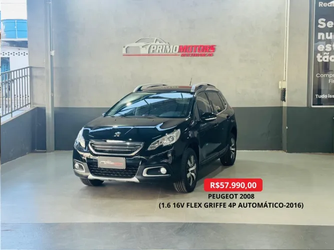 Peugeot 2008 Griffe 1.6 Flex 16V 5P Aut. 2016