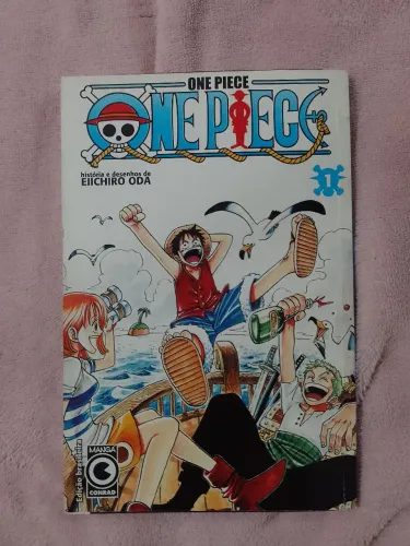 mangá one piece vol 1 2002 editora conrad