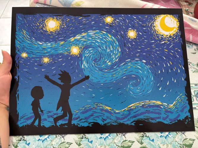 Quadro Rick & Morty