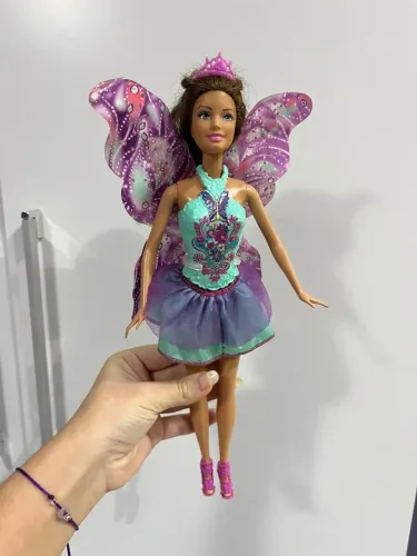 Boneca Barbie Fairy - Asa de Borboleta